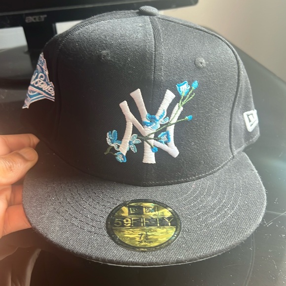 New York Yankees World Series 1996 hat Sz 7 1/8 - Picture 1 of 6